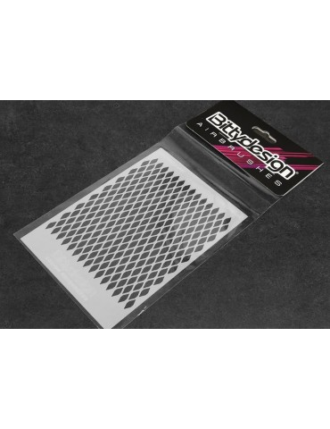 Vinyl stencil 'Grill'