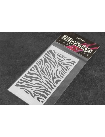 Vinyl stencil 'Zebra'