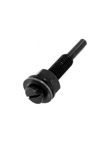 Policraft Straight Shank Threaded Arbor