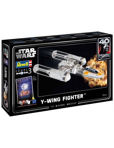 Revell SW Y-wing Fighter (1:72) (Giftset)