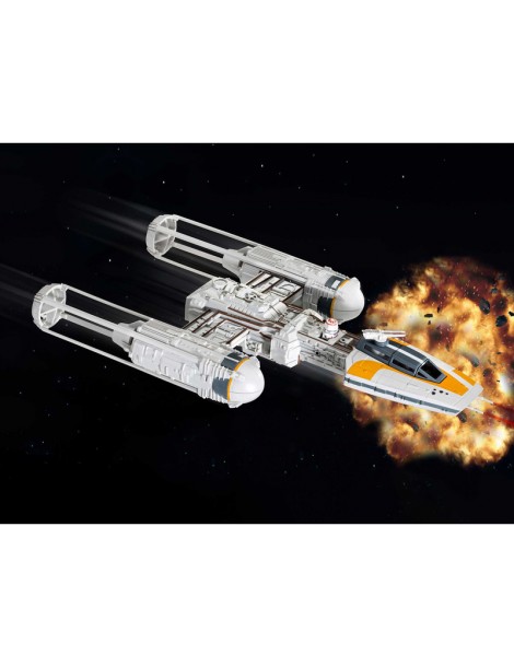 Revell SW Y-wing Fighter (1:72) (Giftset)