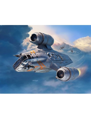 Revell SW - The Mandalorian: Razor Crest Platinum Edition (1:72) (Gift-Set)