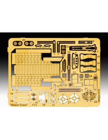 Revell SW - The Mandalorian: Razor Crest Platinum Edition (1:72) (Gift-Set)