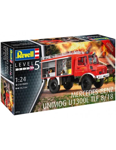 Revell Mercedes-Benz Unimog U 1300 L TLF 8/18 (1:24)