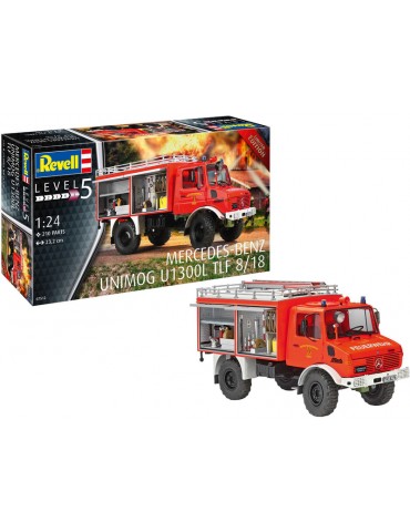 Revell Mercedes-Benz Unimog U 1300 L TLF 8/18 (1:24)