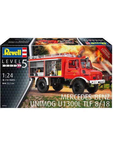 Revell Mercedes-Benz Unimog U 1300 L TLF 8/18 (1:24)