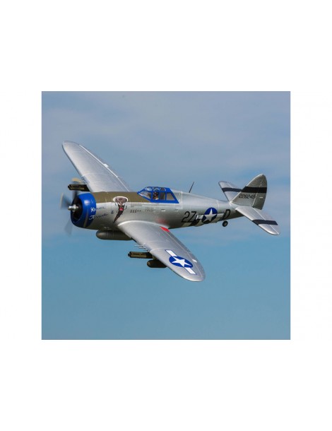 E-flite P-47 Razorback 1.2m SAFE Select BNF Basic