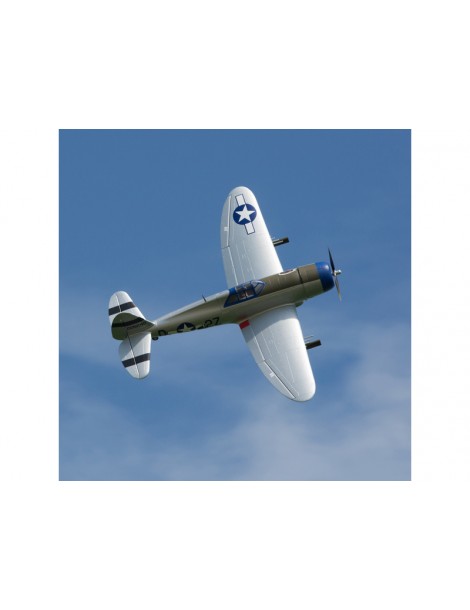 E-flite P-47 Razorback 1.2m SAFE Select BNF Basic