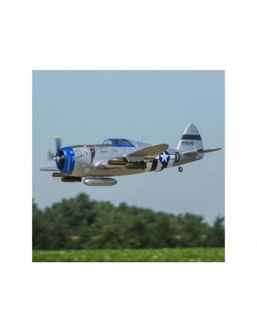 E-flite P-47 Razorback 1.2m SAFE Select BNF Basic