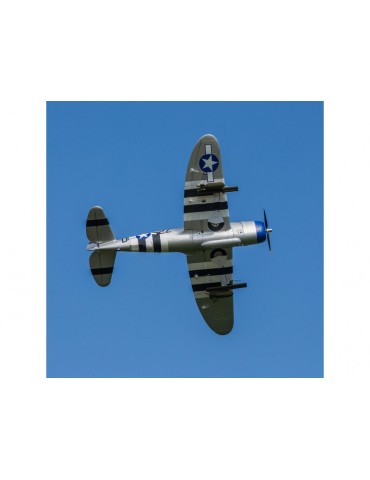 E-flite P-47 Razorback 1.2m SAFE Select BNF Basic