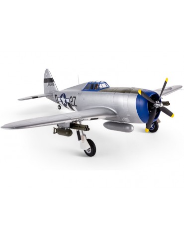 E-flite P-47 Razorback 1.2m SAFE Select BNF Basic