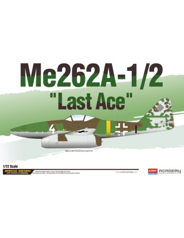 Academy Messerschmitt Me262A-1/2 Last Ace (1:72)
