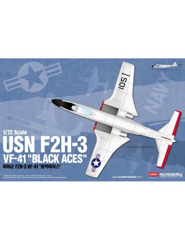 Academy McDonnell F2H-3 VF-41 USN Black Aces (1:72)