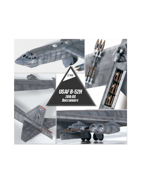 Academy Boeing B-52H USAF 20th BS Buccaneers (1:144)