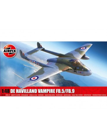 Airfix De Havilland Vampire FB.5/FB.9 (1:48)