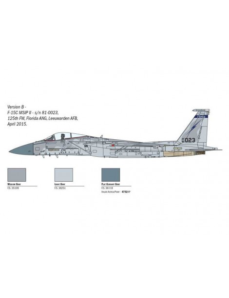 Italeri McDonnell Douglas F-15C Eagle (1:72)