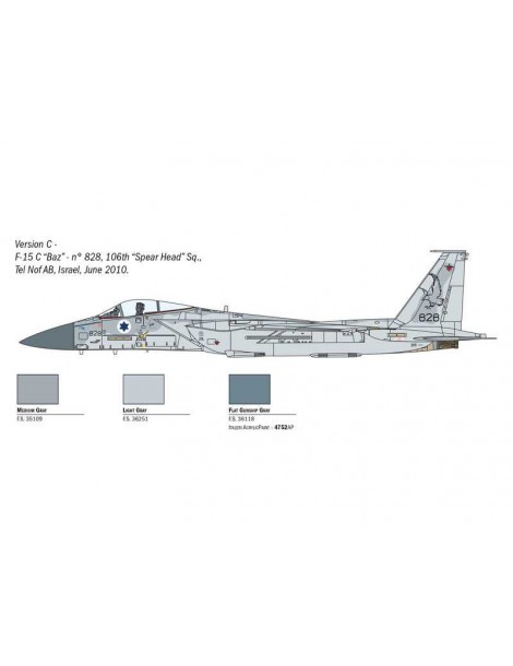 Italeri McDonnell Douglas F-15C Eagle (1:72)