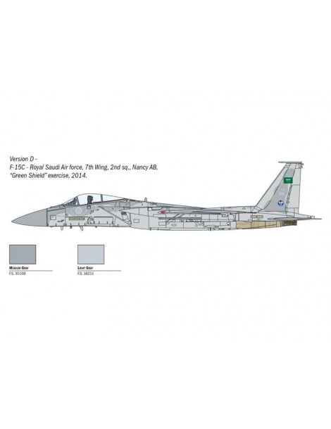 Italeri McDonnell Douglas F-15C Eagle (1:72)
