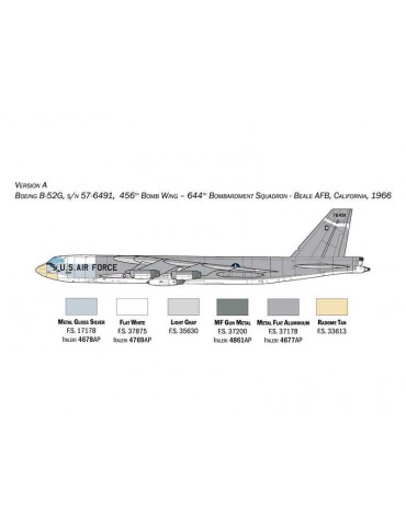 Italeri Boeing B-52G Stratofortress Early version (1:72)