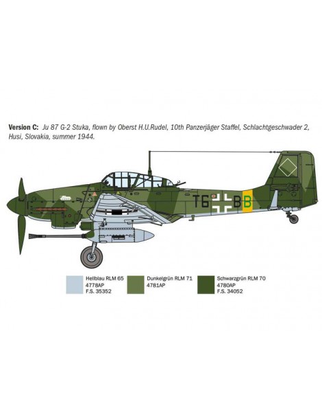 Italeri Junkers Ju-87 G-2 Kanonenvogel (1:72)