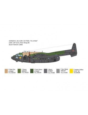 Italeri Fairchild AC-119K Stinger (1:72)