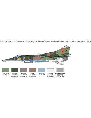 Italeri MiG-27 Flogger D (1:48)