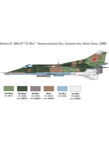 Italeri MiG-27 Flogger D (1:48)