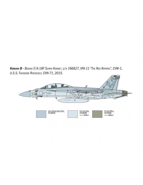 Italeri Boeing F/A-18F Hornet U.S. Navy Special Colors (1:48)