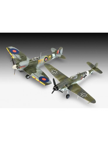 Revell Messerschmitt Bf 109G-10, Spitfire Mk.V (1:72)