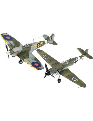 Revell Messerschmitt Bf 109G-10, Spitfire Mk.V (1:72)