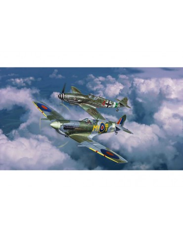 Revell Messerschmitt Bf 109G-10, Spitfire Mk.V (1:72)