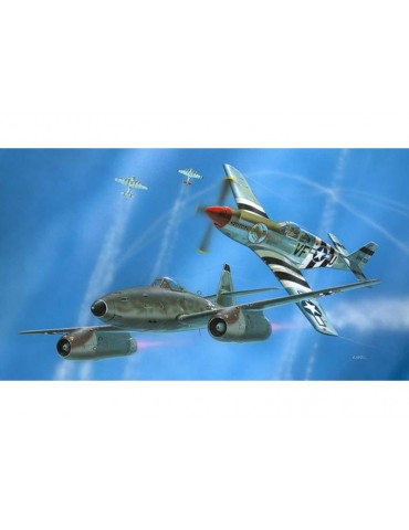 Revell Messerschmitt Me 262, P-51B Mustang(1:72)