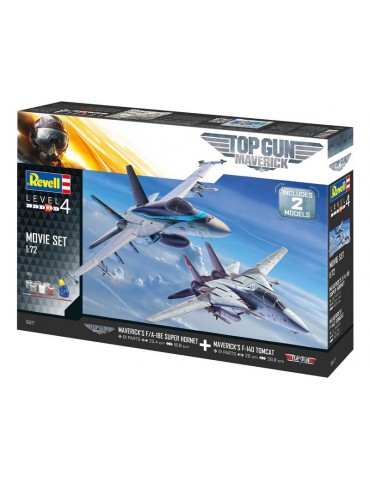 Revell Top Gun 2 Movie Set (1:72) (dovanų komplektas)