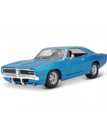 Maisto Dodge Charger R/T 1969 1:25 metallic blue