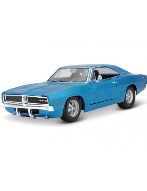 Maisto Dodge Charger R/T 1969 1:25 metallic blue