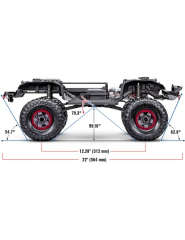 Traxxas TRX-4 Sport High Trail Edition 1:10 RTR gray