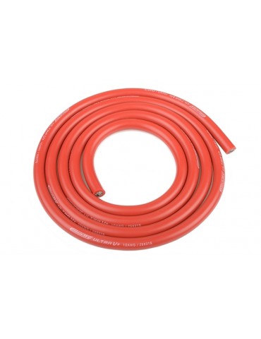 Ultra V+ Silicone Wire - Super Flexible - Red - 10AWG - 2683 / 0.05 Strands - ODo 5.5mm
