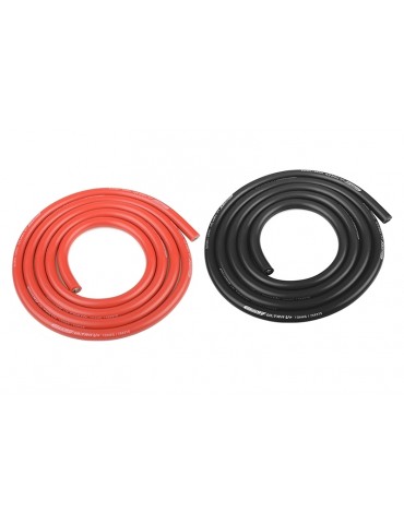 Ultra V+ Silicone Wire - Super Flexible - Black and Red - 10AWG - 2683 / 0.05 Strands - OD