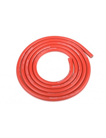 Ultra V+ Silicone Wire - Super Flexible - Red - 12AWG - 1731 / 0.05 Strands - ODo 4.5mm