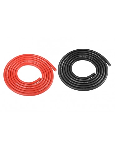 Ultra V+ Silicone Wire - Super Flexible - Black and Red - 14AWG - 1018 / 0.05 Strands - OD