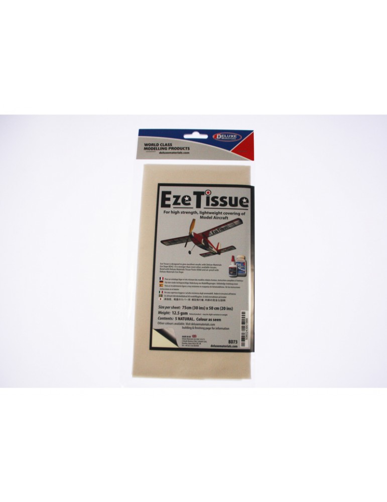 Eze Tissue 12.5g/m2 75x50cm Natural (5pcs)