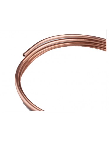 Kupferrohr 2x3mm 1m Ring weich