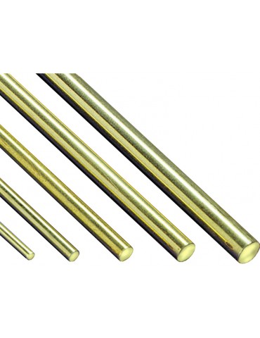 Brass wire 2,5mm 1m rod