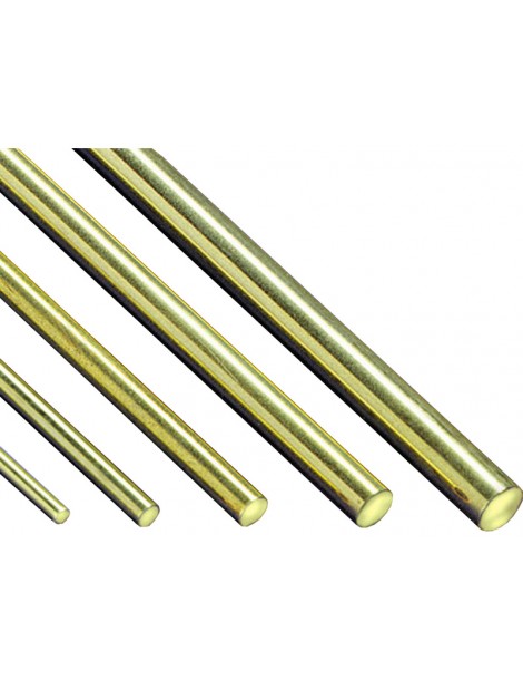 Brass wire 4.0mm 1m rod