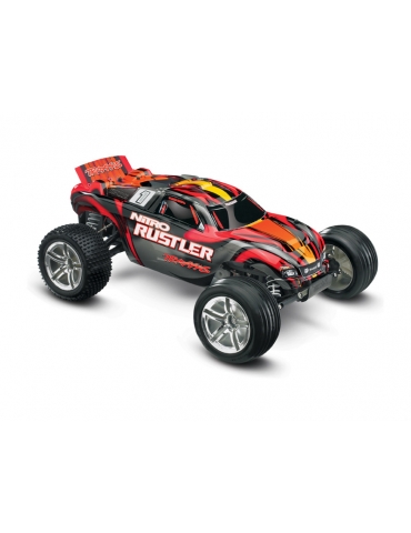 Traxxas Nitro Rustler 1:10 TQi Red