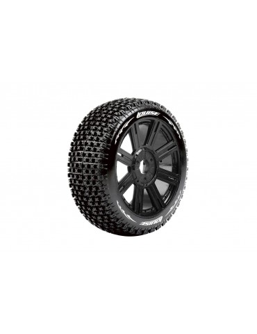 B-PIRATE SOFT 1/8 17mm hex Spoke Black Rims