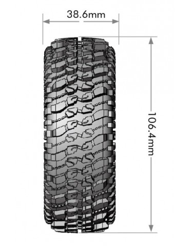 CR-CHAMP Class 1 1.9 Tires