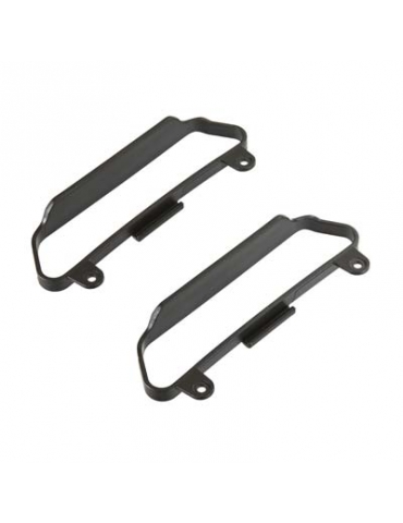 Traxxas Nerf bars, chassis (black)-5823
