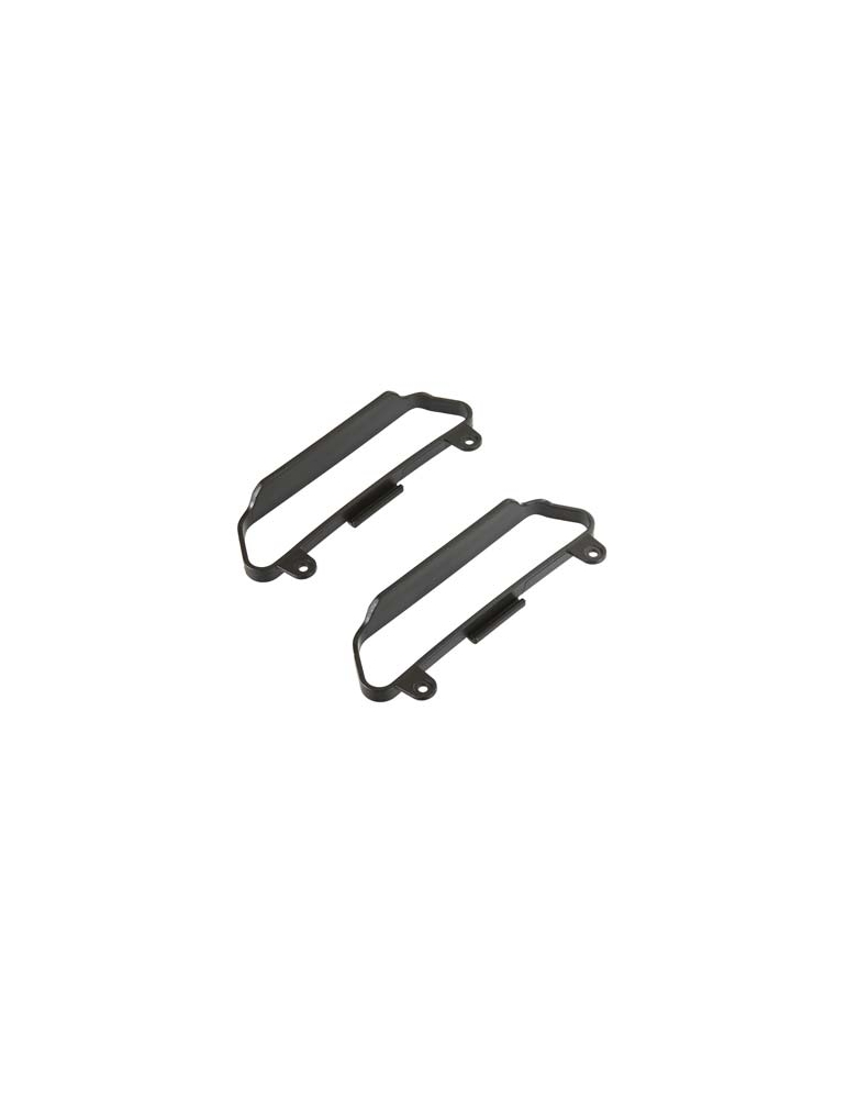 Traxxas Nerf bars, chassis (black)-5823