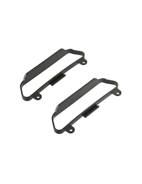 Traxxas Nerf bars, chassis (black)-5823